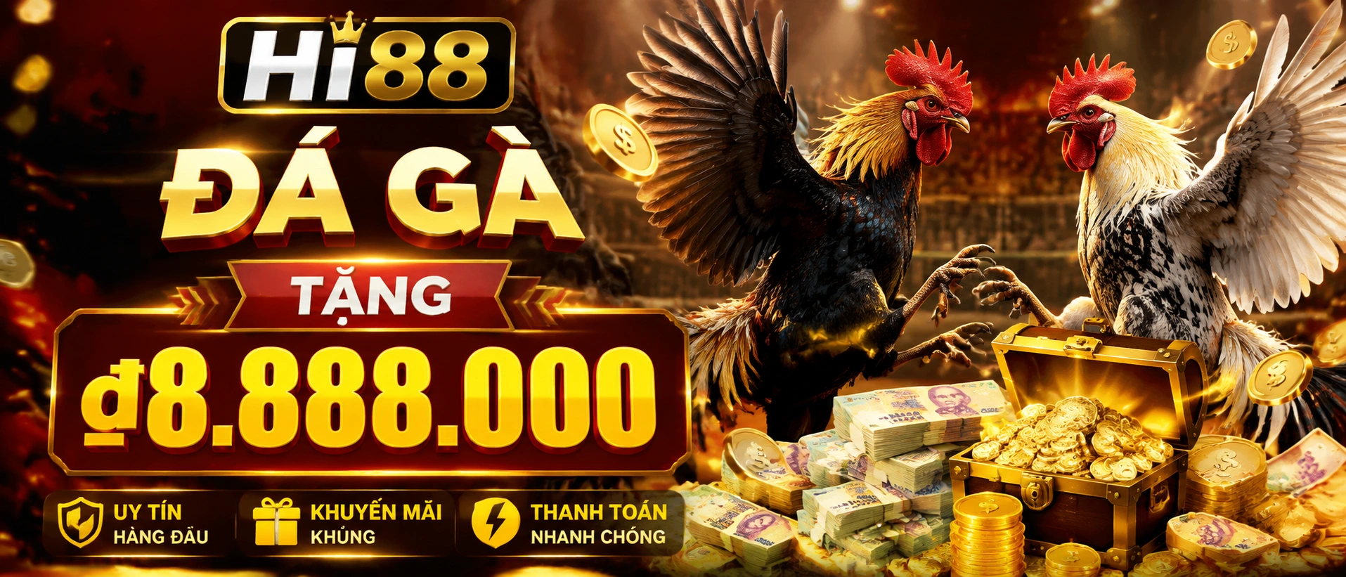 Đá Gà cựa sắt hi88.com.bz